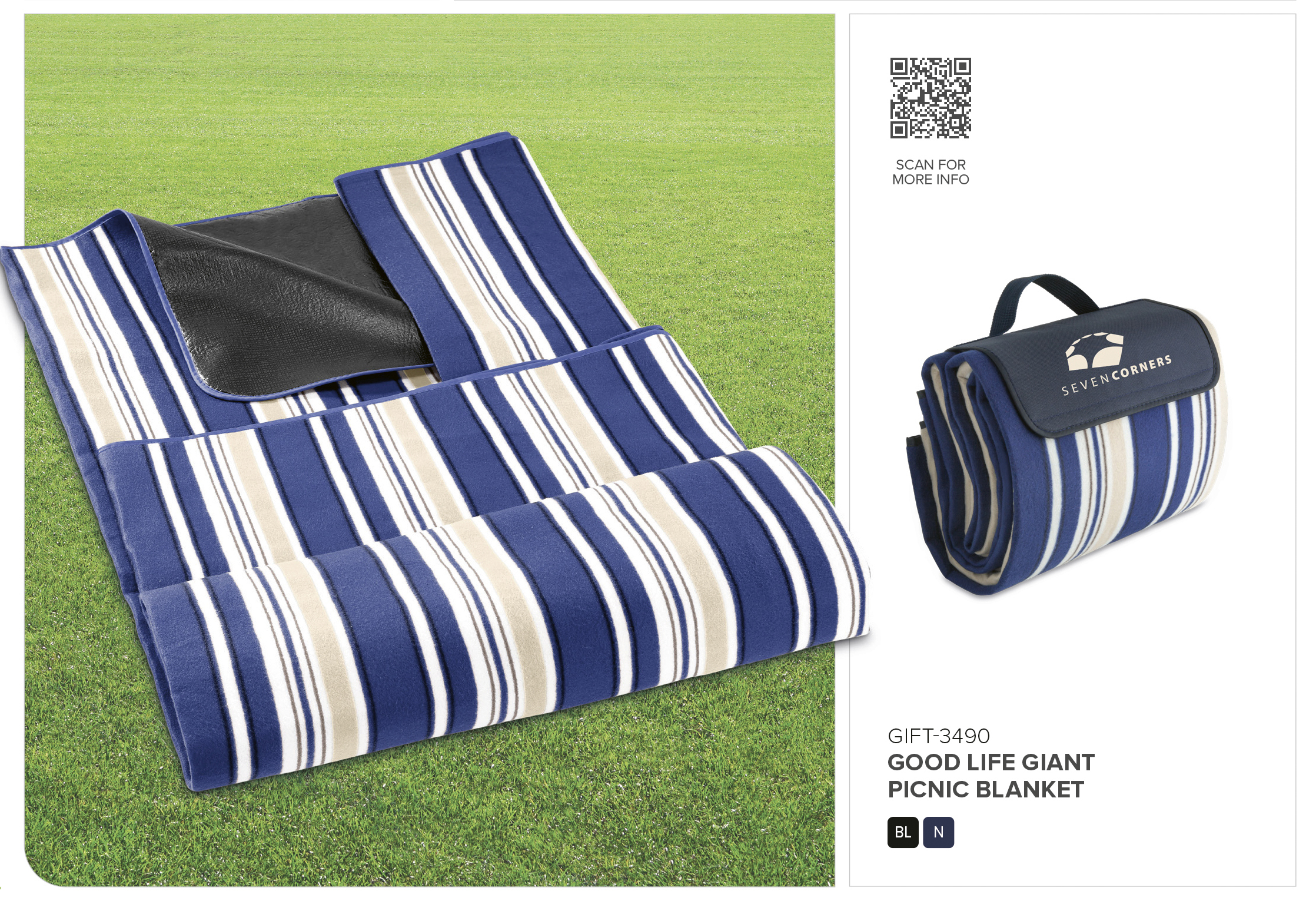 Good Life Giant Picnic Blanket